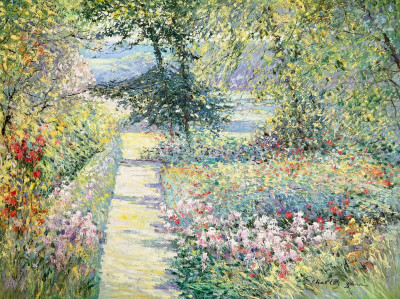 Image for Lot Charles Zhan - Path Through Garden