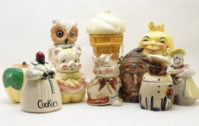 Image for Lot 10 Pottery Cookie Jars incl McCoy