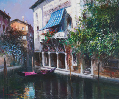 Image for Lot Claudio Simonetti - Romantic Balcony in Venice