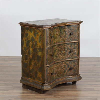 Image for Lot 18th - 19th C Italian Faux Finish Commode