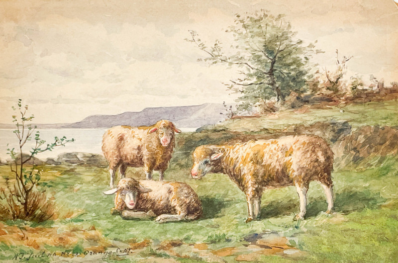 Arthur Fitzwilliam Tait - Orange County (3 sheep)