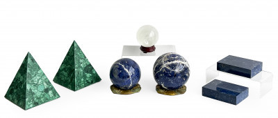 Group Of Lapidary Items