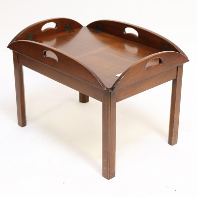Butler's Style Mahogany Coffee Table