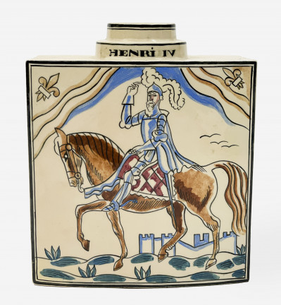 Image for Lot Lallemant &apos;Henri IV&apos; Vase