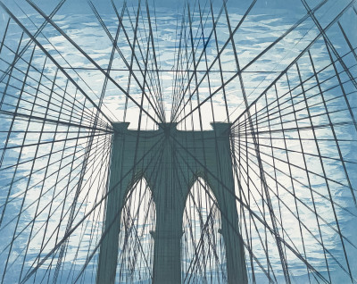 Lowell Nesbitt - Brooklyn Bridge