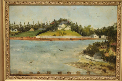 Image 3 of lot 3 Coastal Scene Paintings