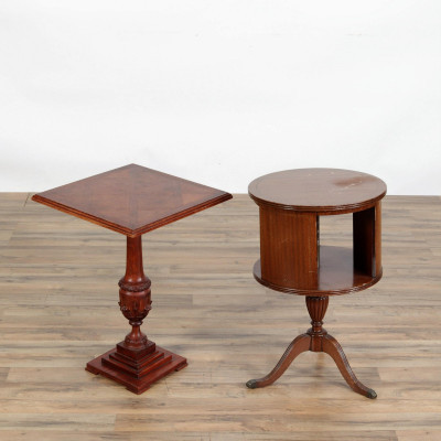 Image 2 of lot 2 Georgian Style Side Tables