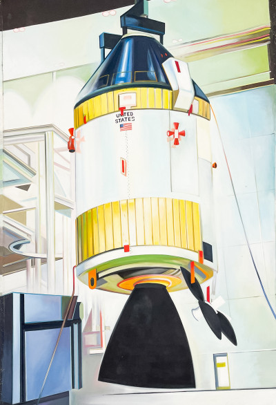 Image for Lot Lowell Nesbitt - Apollo 10 Cys Module