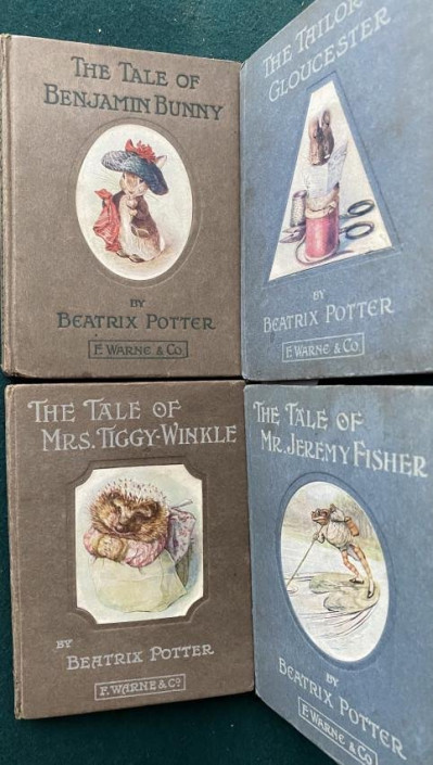 Image 10 of lot 4 pre-1910 U.S. published Beatrix Potter books