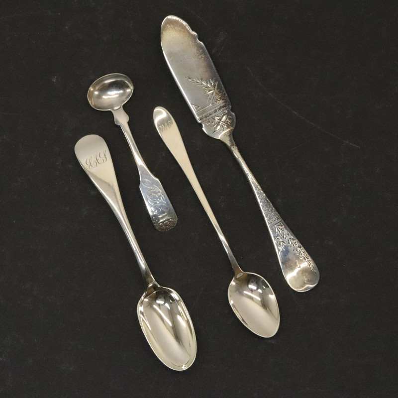 At Auction: Whiting Sterling Silver Louis XV Flatware