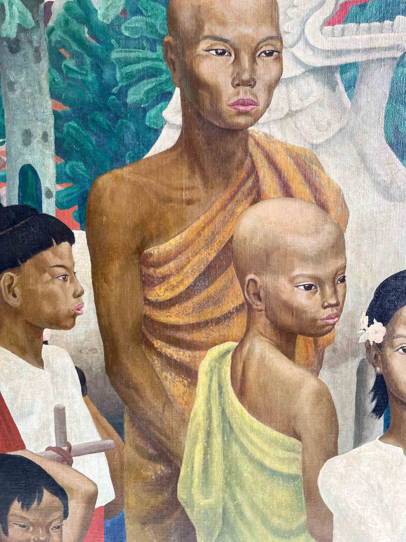 Ernest Procter - A Buddhist Family