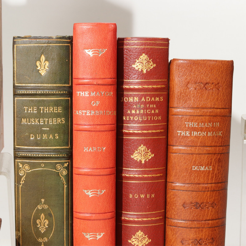Image 4 of lot 27 Leather Bound Volumes