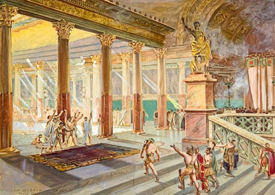William de Leftwich Dodge - The Baths of Caracalla