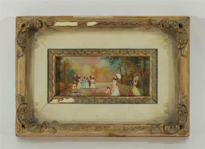 Image 2 of lot 2 French Style Paintings