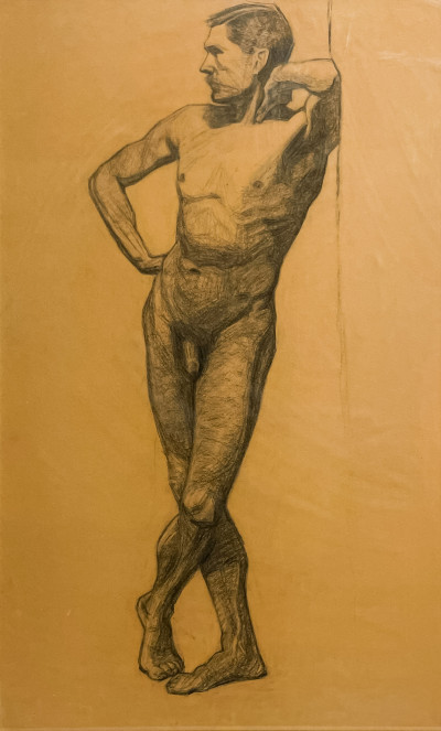 Title Eugène Jansson - Standing Male Nude / Artist
