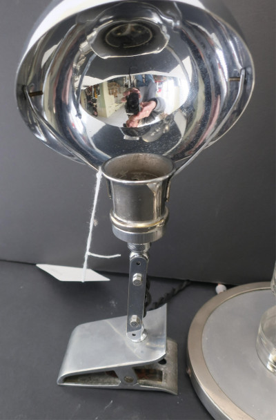 Image 2 of lot 2 Art Deco  Lamps & Headboard Lamp