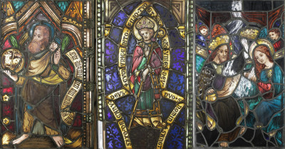 Image for Lot 3 Ecclesiastical Leaded Stained Glass Windows