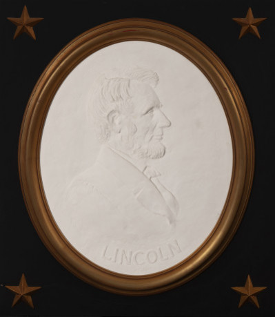 David Pryor Adickes - Abraham Lincoln bas-relief