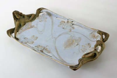 Image for Lot Ernst Wahliss - Centerpiece Tray