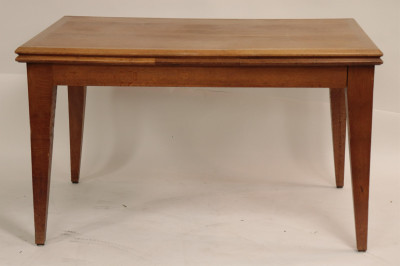 Image for Lot French Mid Century Oak Extension Dining Table