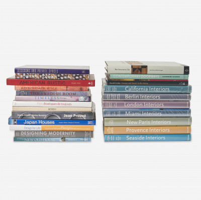 Group of Books on Interiors