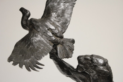 Image 5 of lot Robert Glen (b. 1940) – Lioness and Vulture