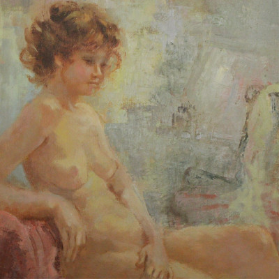 Image for Lot Ch Gill  Relaxing Nude
