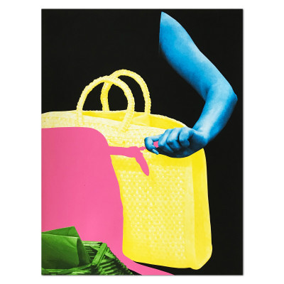 John Baldessari - Hands and/or Feet: Two Bags and Envelope Holder (with Envelopes)