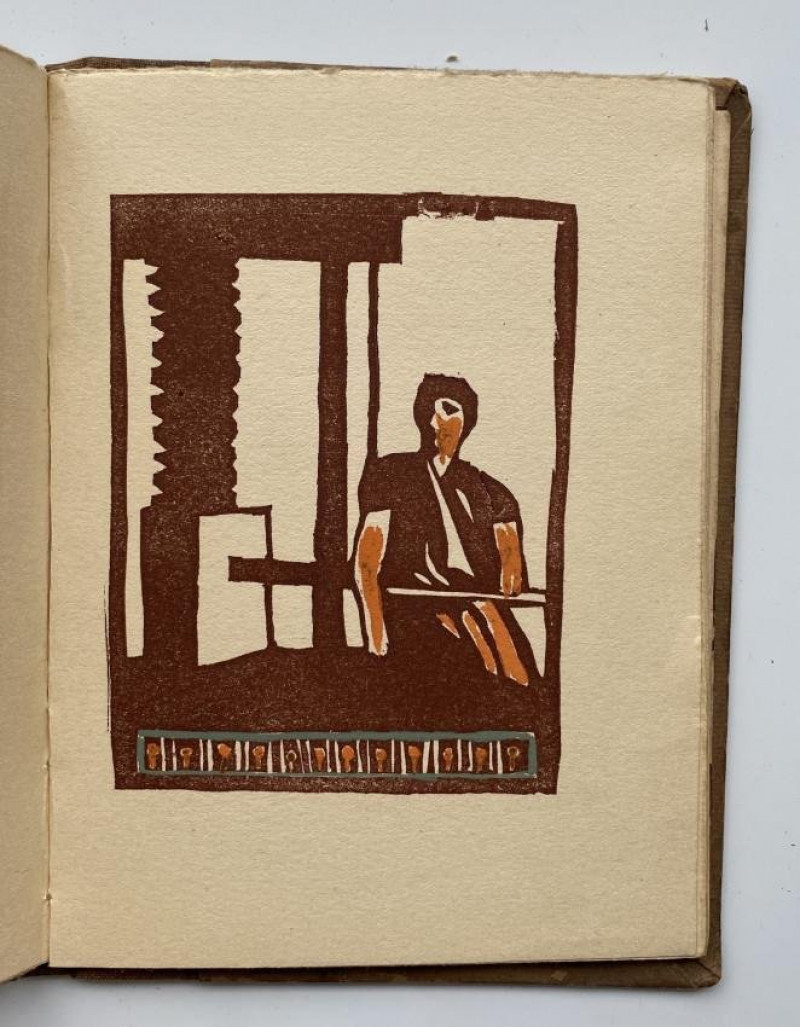 Image 1 of lot [PRIVATE PRESS, Ohio]. Illustration in Book Making 1919