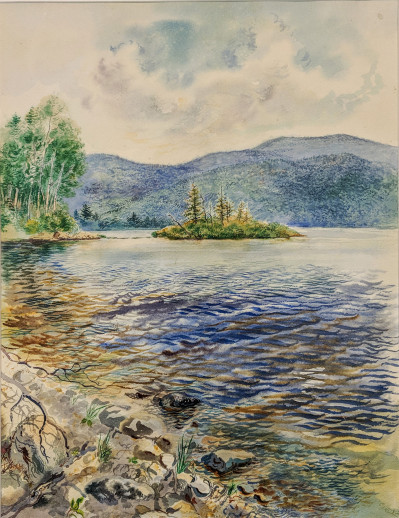 George Grosz - Lake Scene