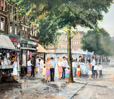Image for Lot Rein Sievers - Summer Street in Holland