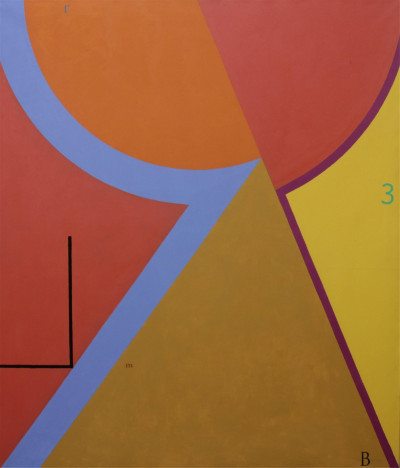 Image for Lot William A. McCloy - Geometric Abstract O/C