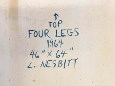 Lowell Nesbitt - Four Legs