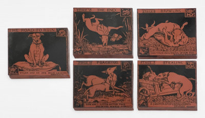 Image for Lot Minton, Hollins & Co. "The Road to Ruin" Tiles