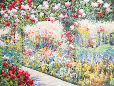 Image for Lot Charles Zhan - Floral Path