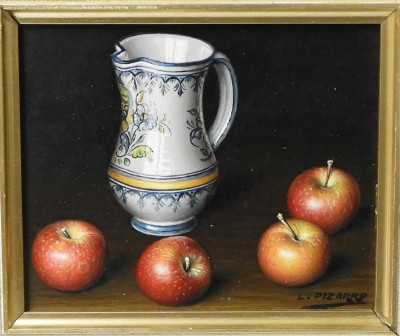Image for Lot Lima Pizarro - Still Life with Porcelain Pitcher