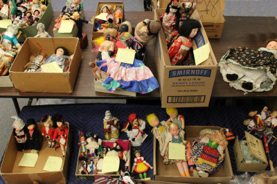 Image for Lot Collection of Souvenir Travel Dolls