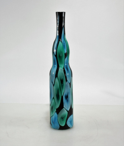 Image for Lot Ermanno Toso - Blue Nerox Bottle