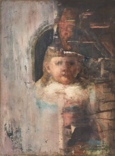 Unknown Artist - Portrait of a Girl