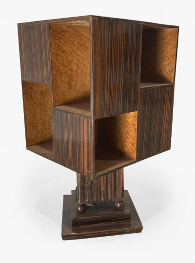 Image for Lot Art Deco Revolving Bookcase