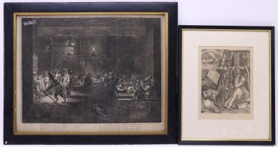 Image for Lot 2 Prints after David Teniers  Durer