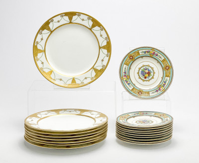Image for Lot Mintons Porcelain Plate Sets