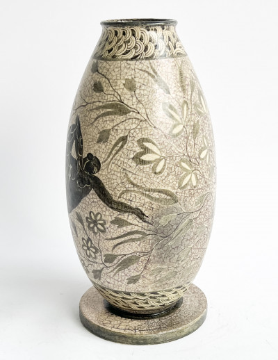 Image for Lot Jean Mayodon - Tall Vase