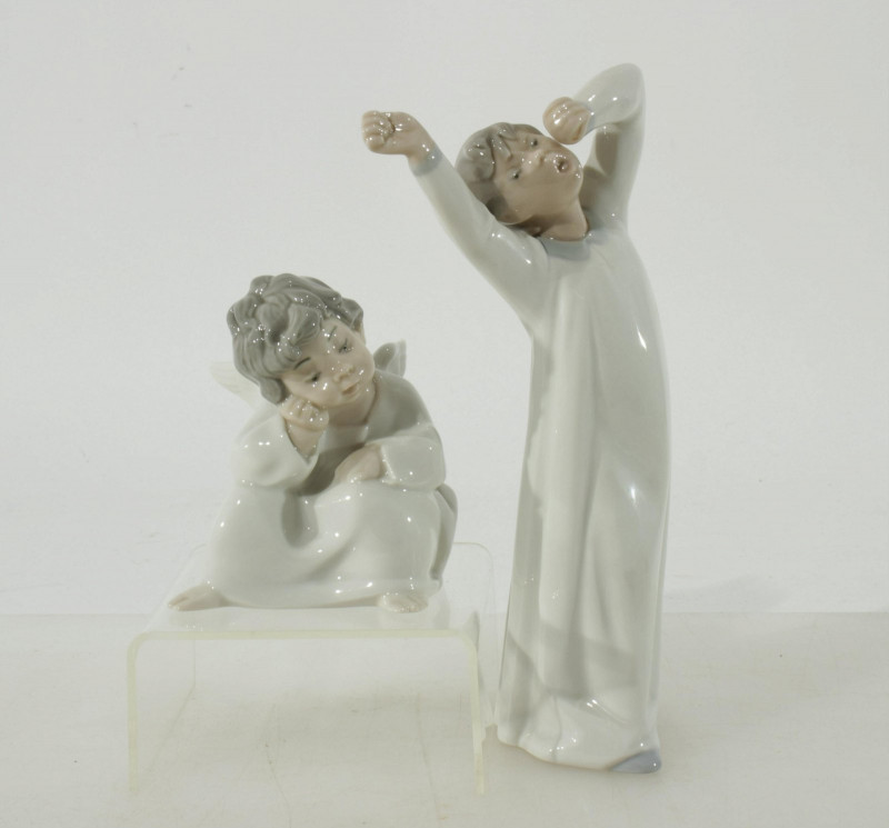 Image 5 of lot 3 Lladro Victory, Angel & Young Boy