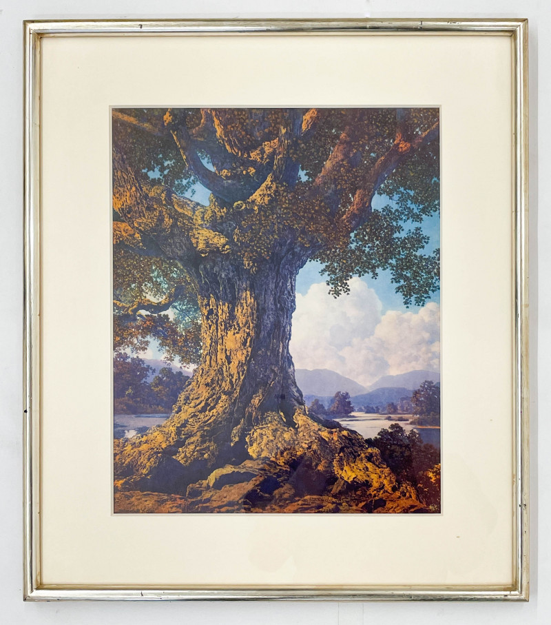 Maxfield Parrish - An Ancient Tree