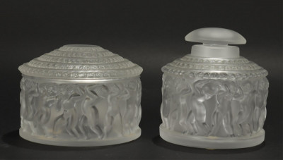 Image for Lot Lalique Enfants Vanity Boxes