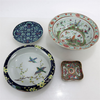 Collection of Chinese Porcelain Dishes