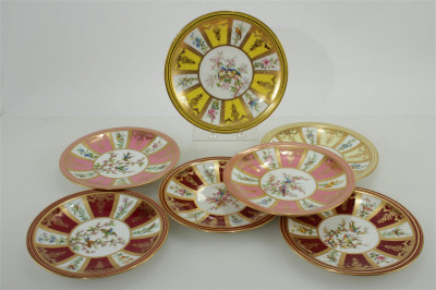 Image for Lot Royal Crown Derby for JE Caldwell Cabinet Plates