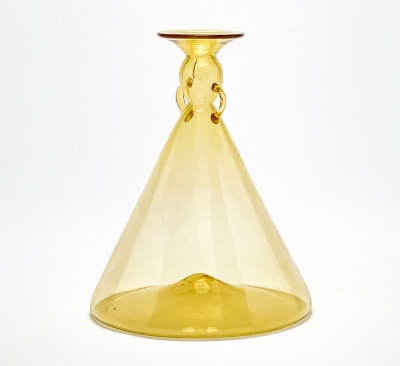 Vittorio Zecchin for M.V.M. Cappellin - Beaker-Shaped Soffiato Vase, model no. 5253