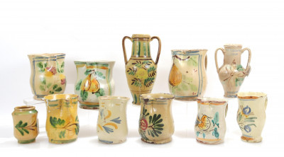 Image for Lot 11 Continental Provincial Pottery Items